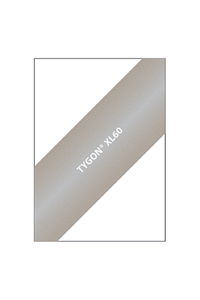 Alp não reforçado Tygon® XL 60 (Tygoprene) Tubulação